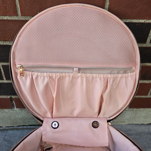 Chic Black Round Travel Bag - Picture 12 of 15